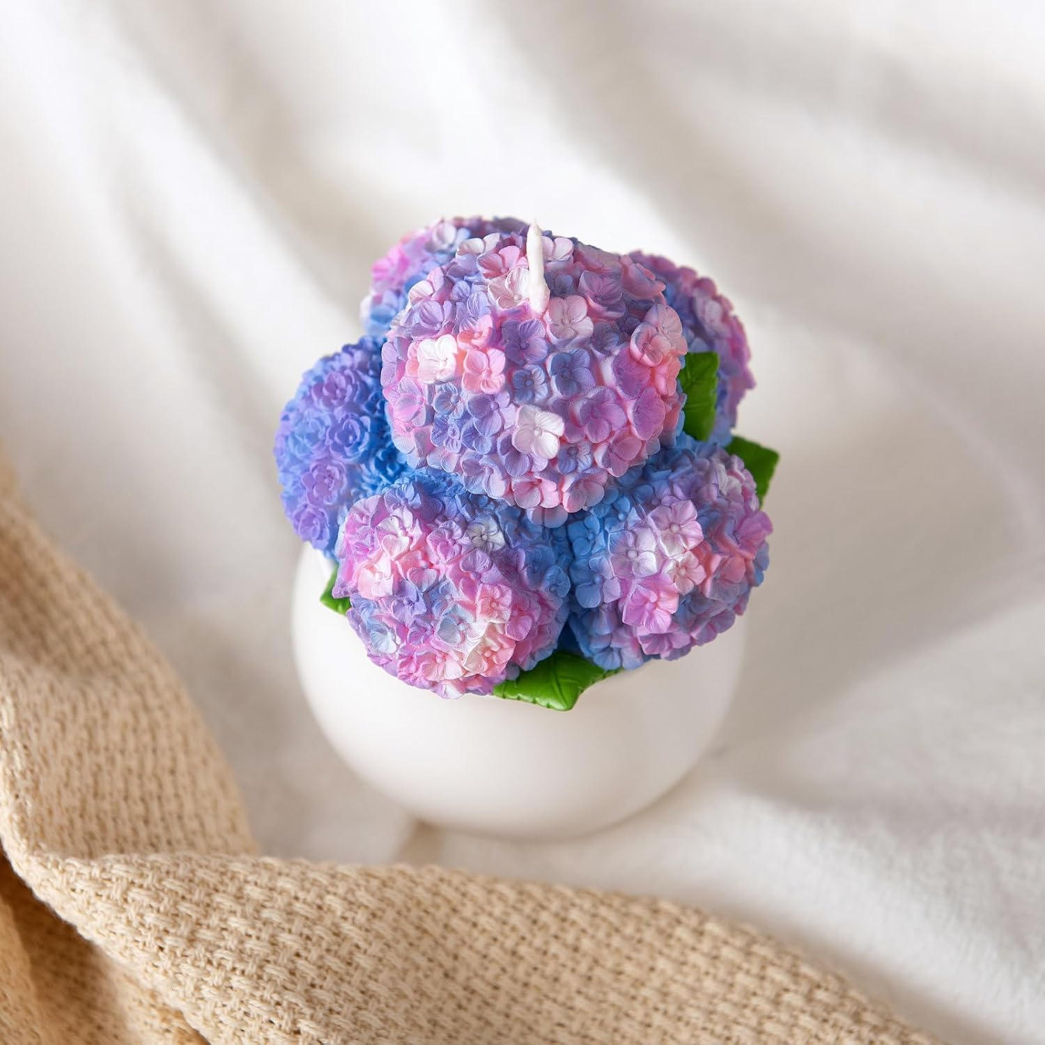Hydrangea Potting Scented Candle Home Decora for Mother'S Day - Hydrangea Potting image number 2