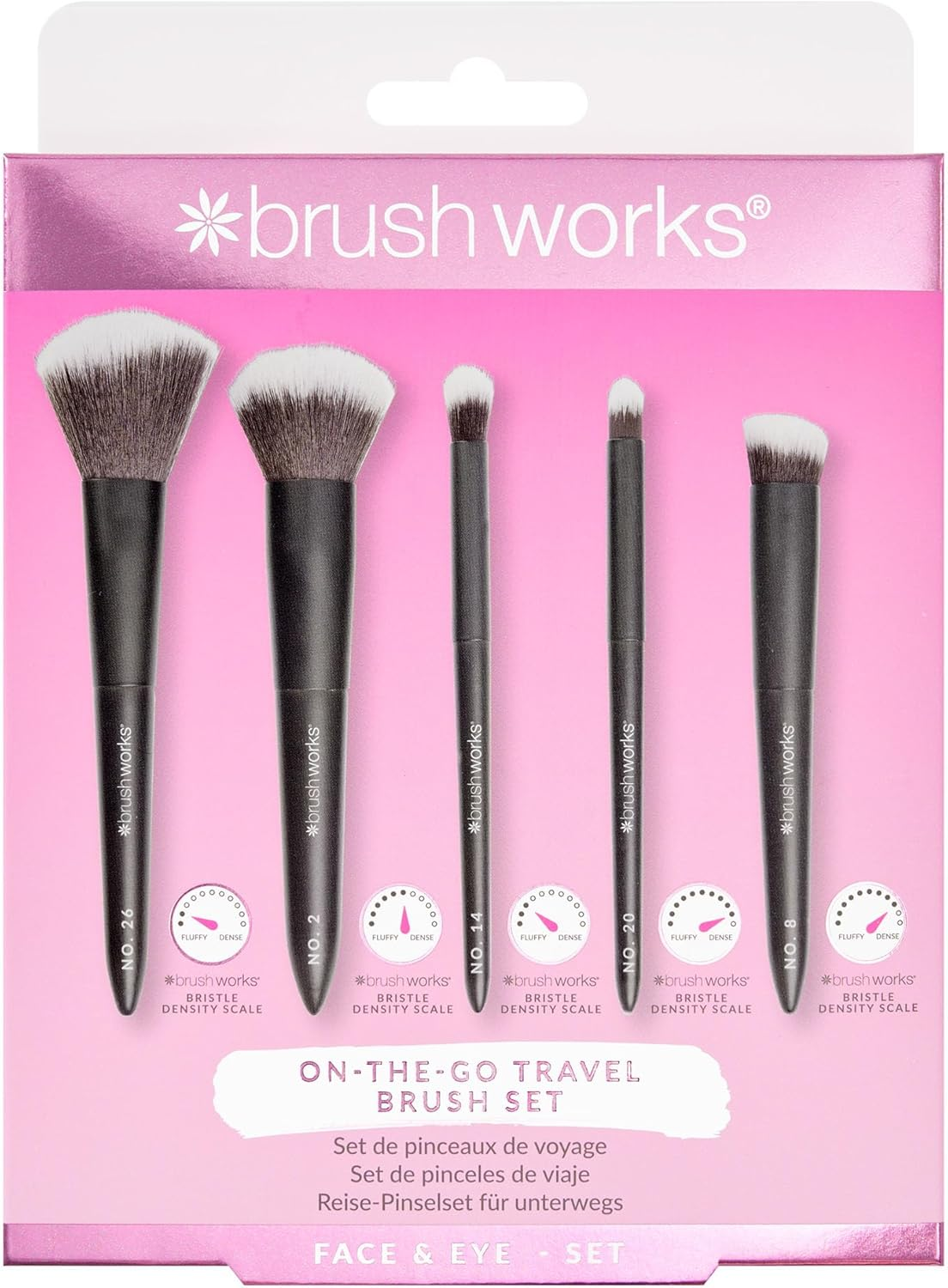Brushworks on the Go Travel Makeup Brush Set