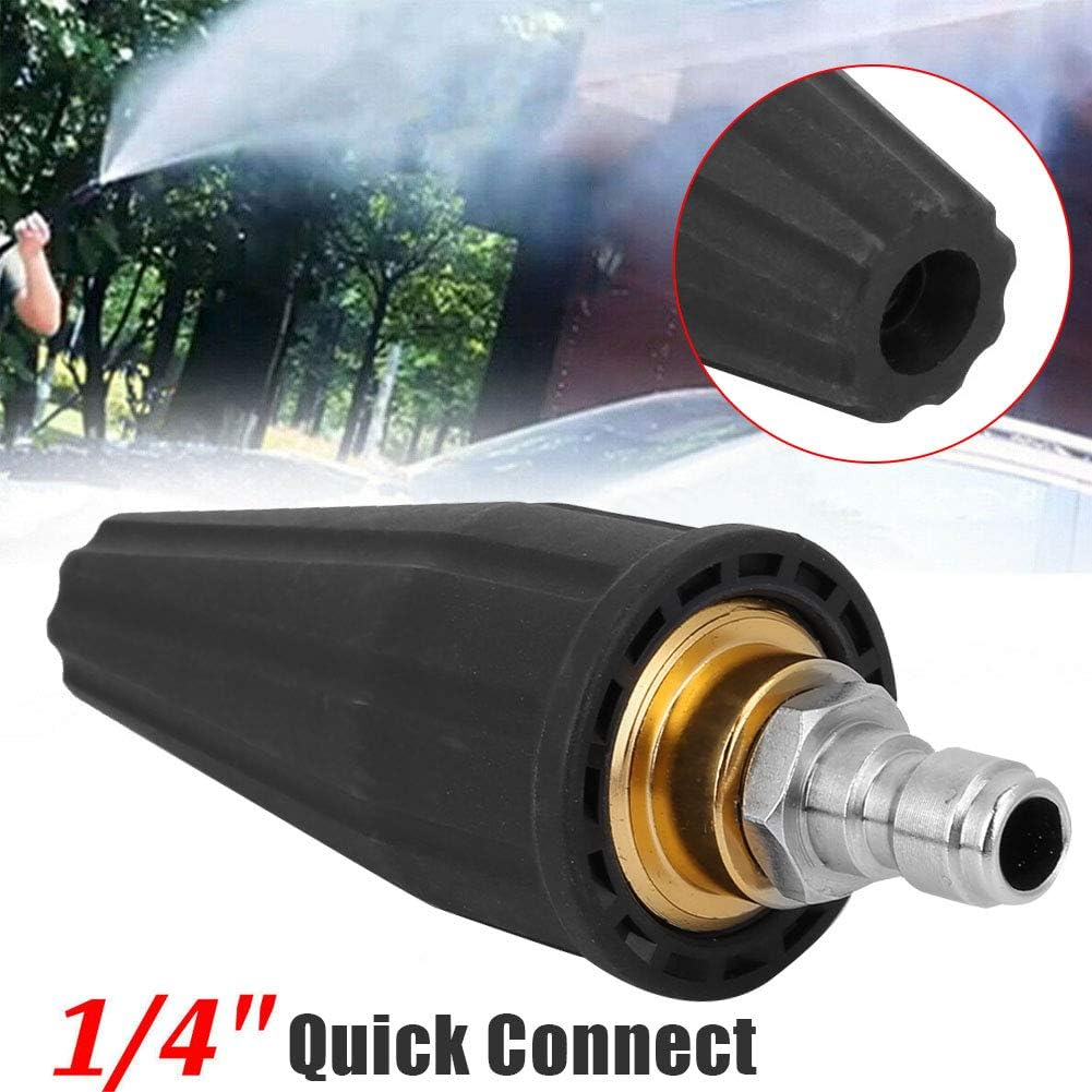 3600 PSI Rotating Pressure Washer Nozzle &ndash; High Flow Turbo Tip for Brick, Concrete, Driveways, Patios, Decks & Outdoor Cleaning image number 5