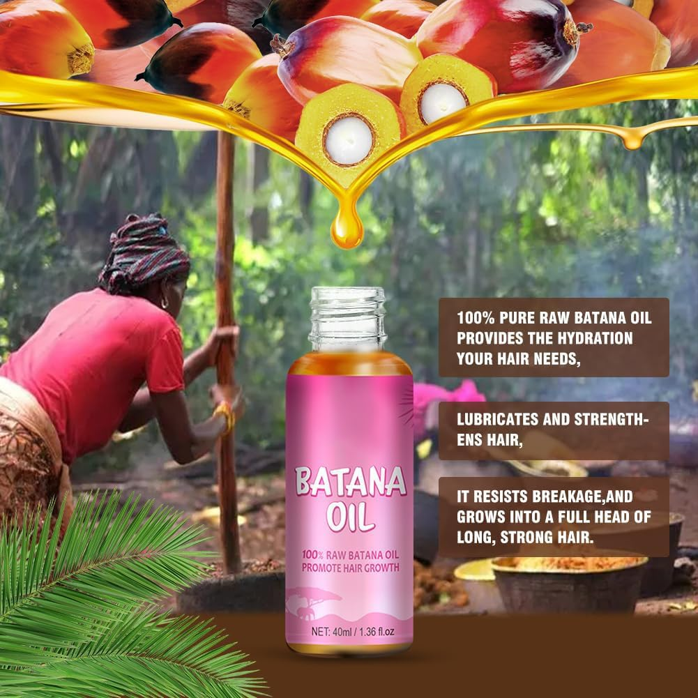 100% Natural Batana Oil Raw Batana Oil Dr. Sebi (Honduran Herbalist) image number 3