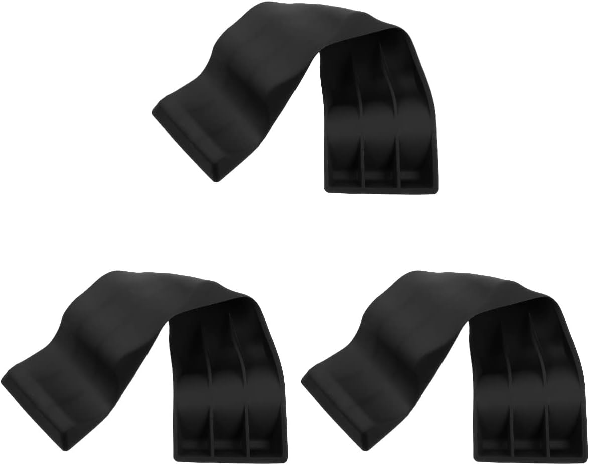 STOBAZA 2Pcs Silicone Wine Bottle Stacker Folding Holder Wine Rack Storage Rack for Kitchen Bar Bottle Stacker Organizer