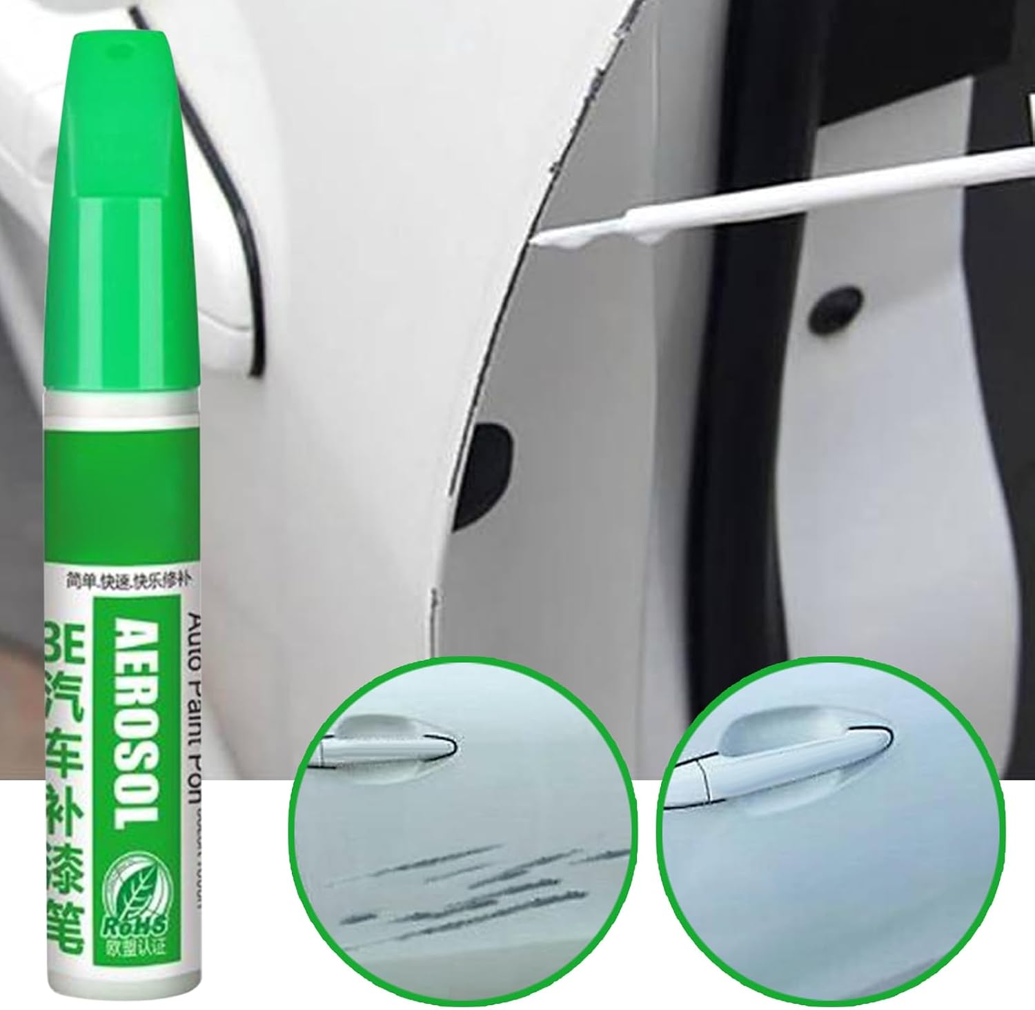 Car Scratch Repair Pen, Scratch-Filling Car Paint Repair Pen, 12ML Weatherproof Color-Matching High-Adhesion Markers for Model Painting Wood Industrial Labeling Art Crafts image number 1