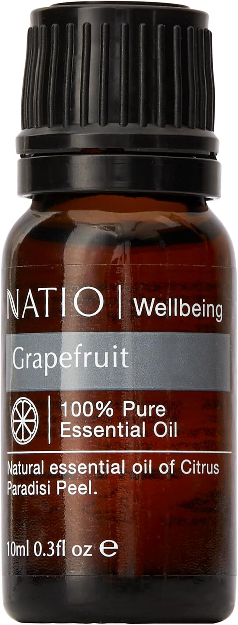 Natio Wellbeing Grapefruit Pure Essential Oil 10 Ml - Energising & Invigorating Citrus Essential Oil - Uplift the Spirit & Brighten the Mood - Vegan Friendly & Made in Australia