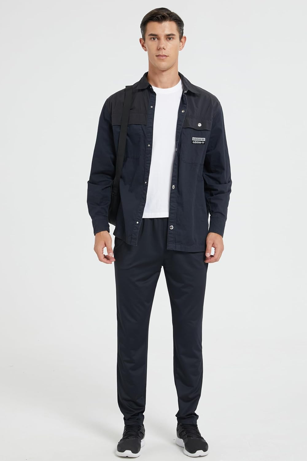 ZENGVEE Sweatpants for Men with Zipper Pockets Open Bottom Athletic Pants for Jogging, Workout, Gym, Running, Training image number 3