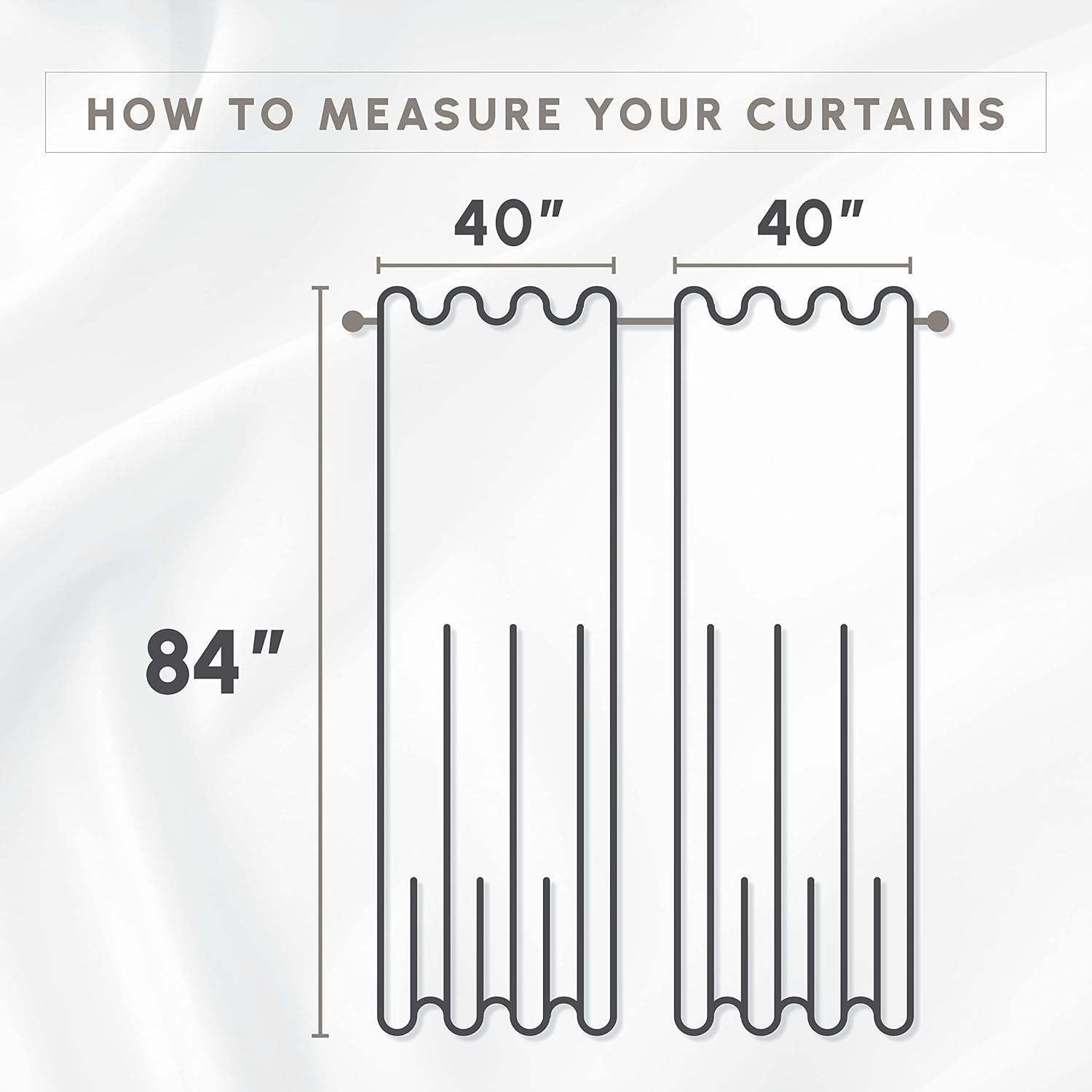 Elegant Comfort 2-Piece Sheer Panel with 2Inch Rod Pocket - Window Curtains 40-Inch Width X 84-Inch Length, Red