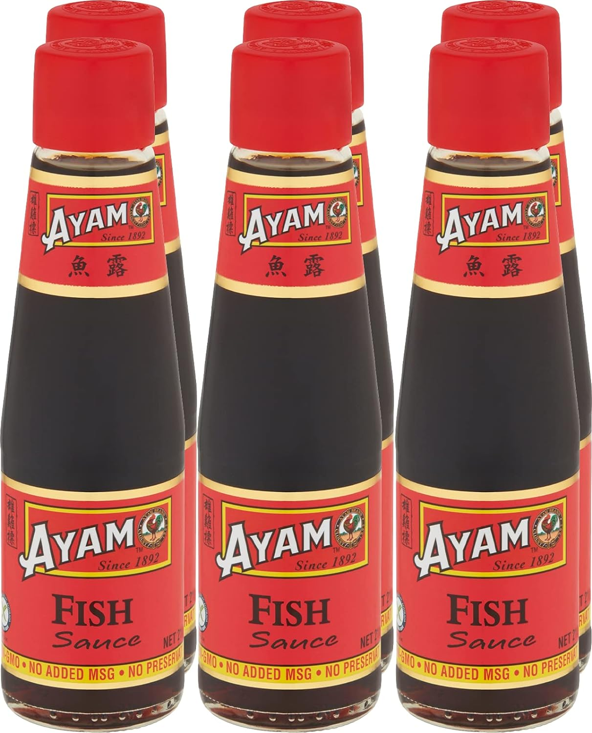 AYAM Fish Sauce - 6 X 210Ml image number 1