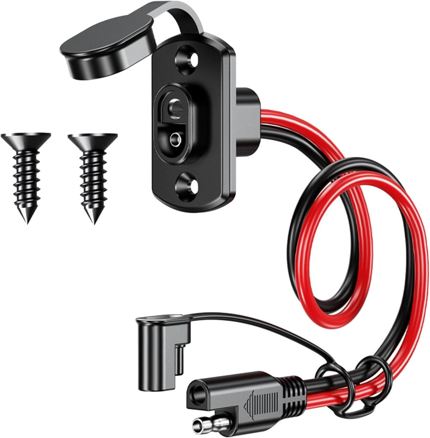 Ronyme SAE Extension Cable Battery Cables DC Power Automotive Heavy Duty Cable Connector SAE Plug Charging Cable Extension Cord for Tractor Harness image number 5