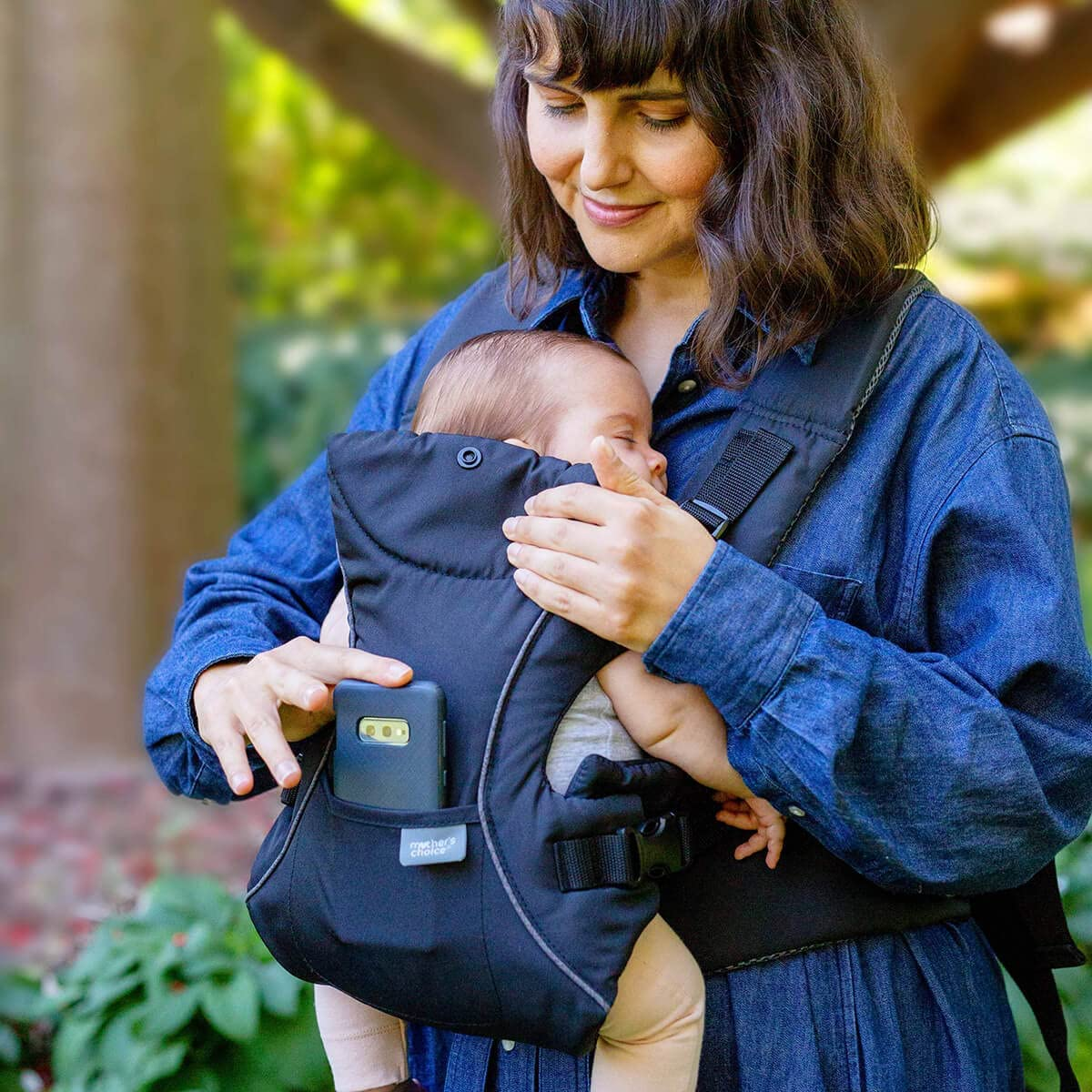 Mother'S Choice Cosy Baby Carrier, Carry Newborn Toddler with Lumbar Support, Face In, Face Out and Backpack, Padded Adjustable Shoulder Straps, All Day Comfort image number 4