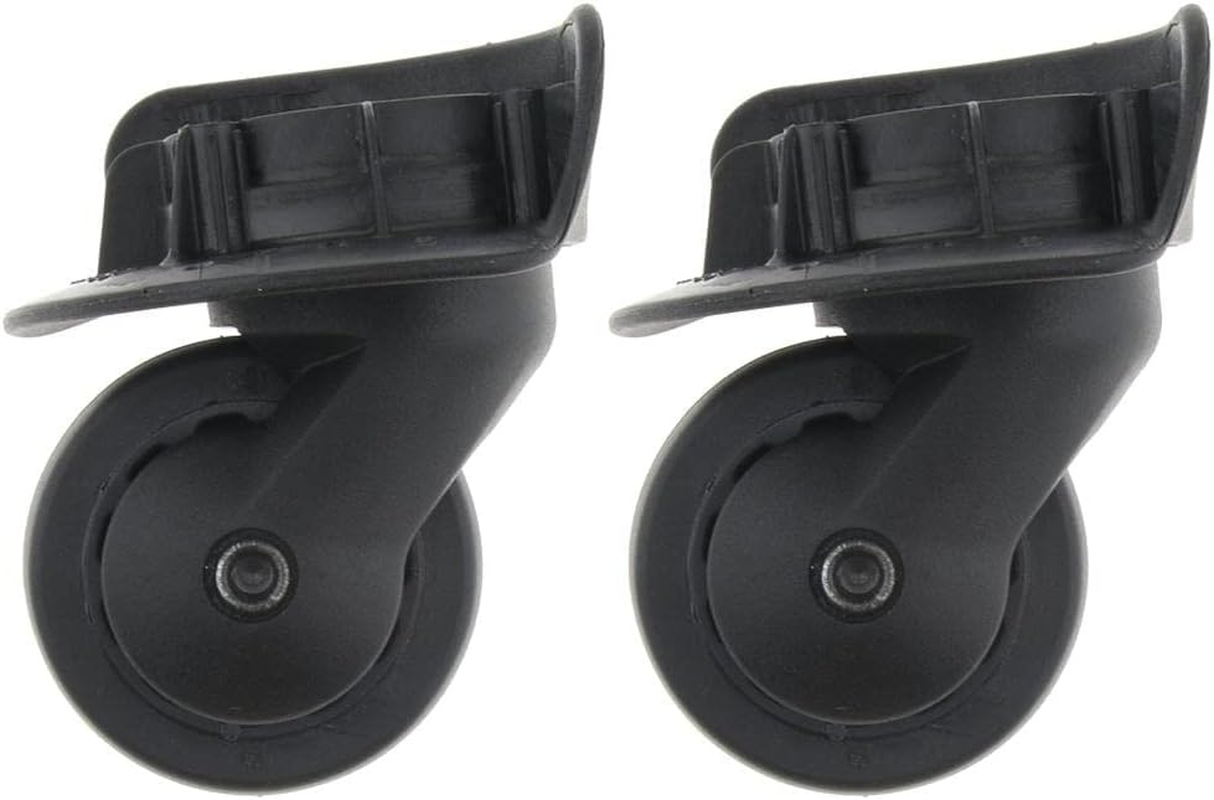 Ronyme 2X 360 Swivel Luggage Mute Suitcase Replacement Wheels A65-Size S image number 2