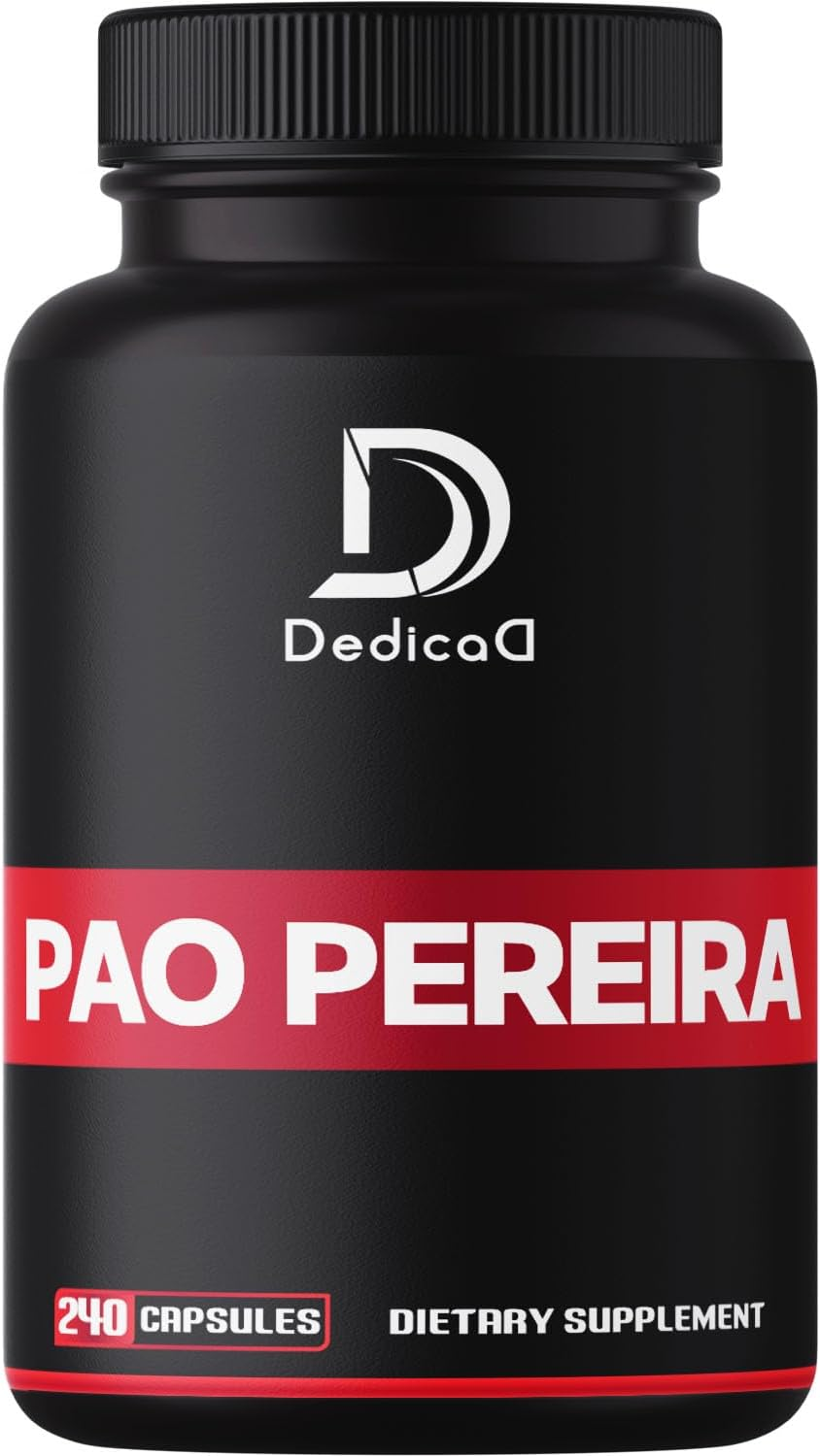 1000Mg Pao Pereira Bark Exact Capsules - 240 Counts for 4-Month Supply - Strong Extract Formula for Immune Health, Body Balance & Overall Wellness image number 3