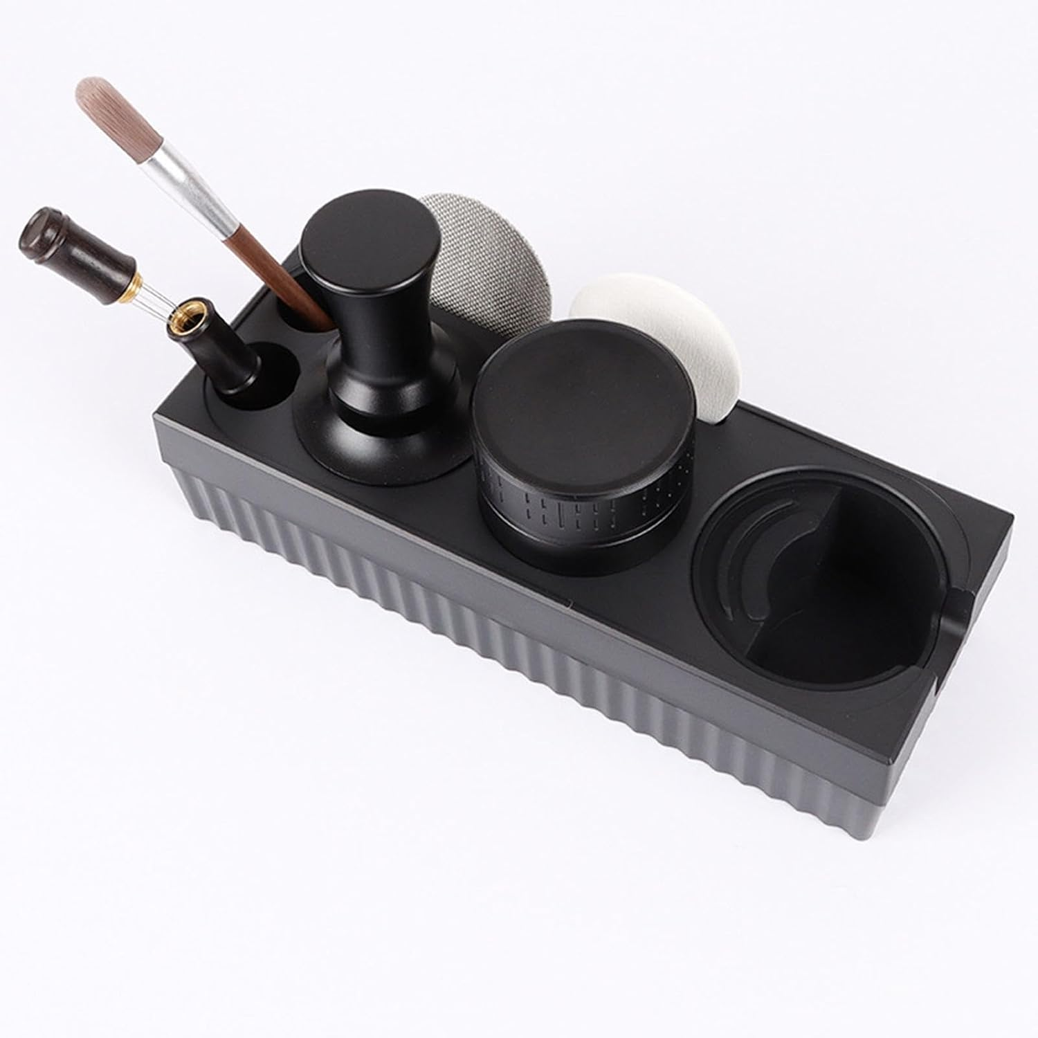 Weilaikeqi Coffee Tamper Holder Espresso Tamping Station Universal Equipment Storage Rack Espresso Tamper Stand for Tea Shop Counters image number 3