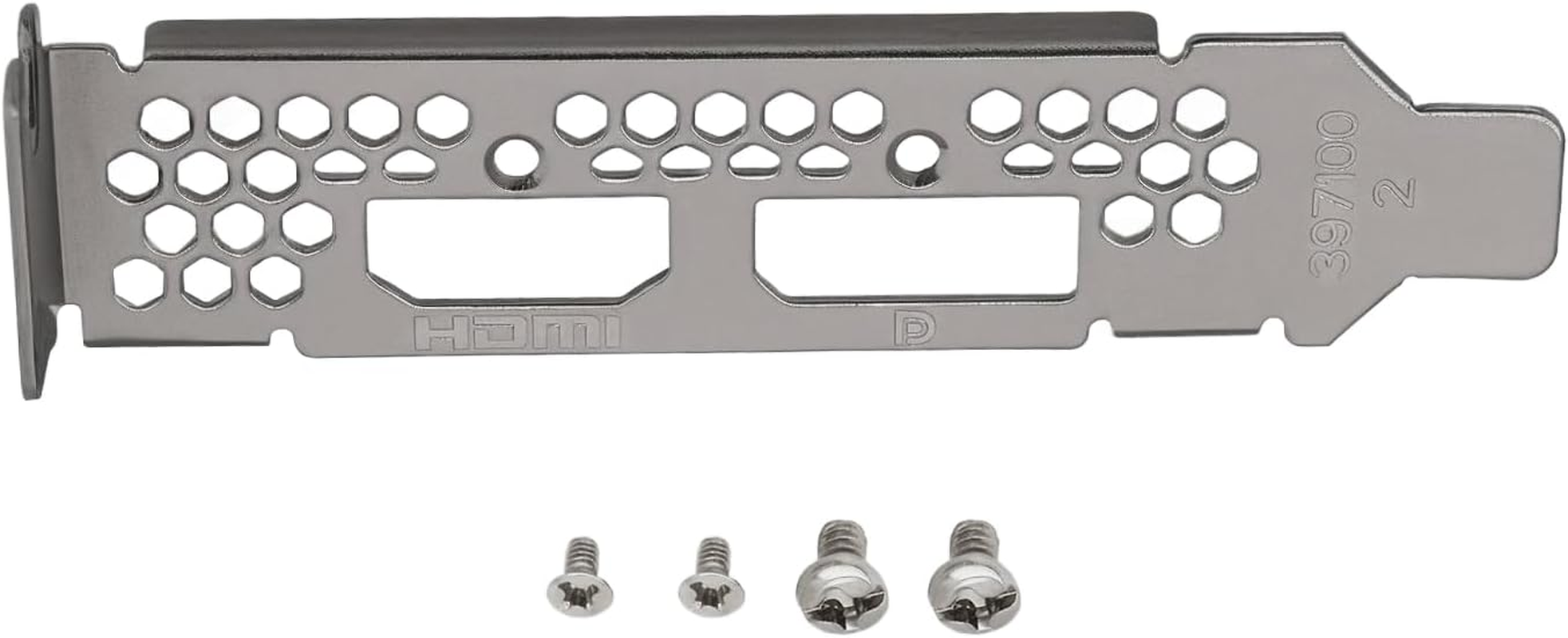 YINETTECH DP+HDM Low Profile Graphics Card Bracket Compatible with Sapphire AMD HP Radeon RX 6400 image number 1