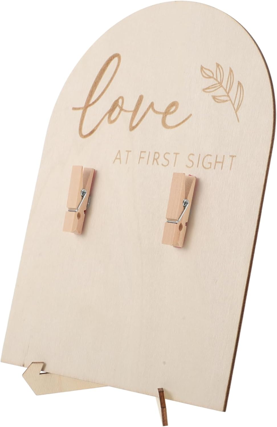 HAPINARY 1 Set Ultrasonic Photo Frame Tabletop Photo Frame Sonogram Picture Frame Ultrasounds Frame for Mom Expecting Parents Photo Frame Pregnancy Announcement Sign Wooden image number 2