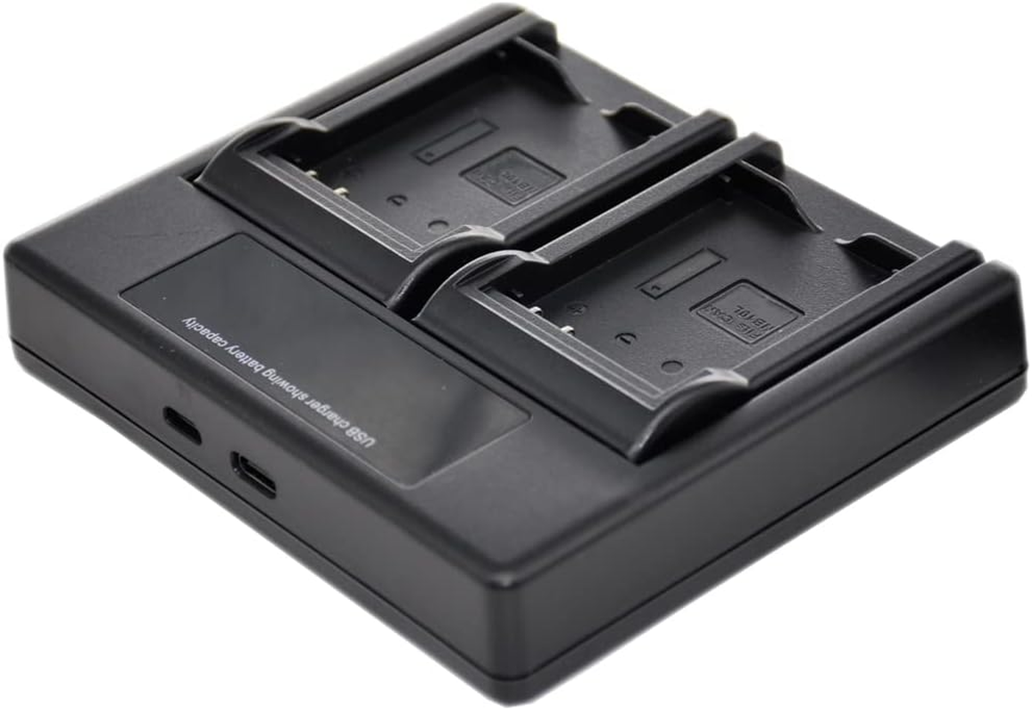 NP-FM500H Battery Charger USB Dual for Sony NPFM500H a 100 a 200 a 300 a 560 a 700 a 850 Alpha DSLR-A100 A200 A300 A350 A450 A500 A550 A580 A700 A850 A58 A99 A560 A900B SLT-A65 A57 A77 II A77V SLT-A99
