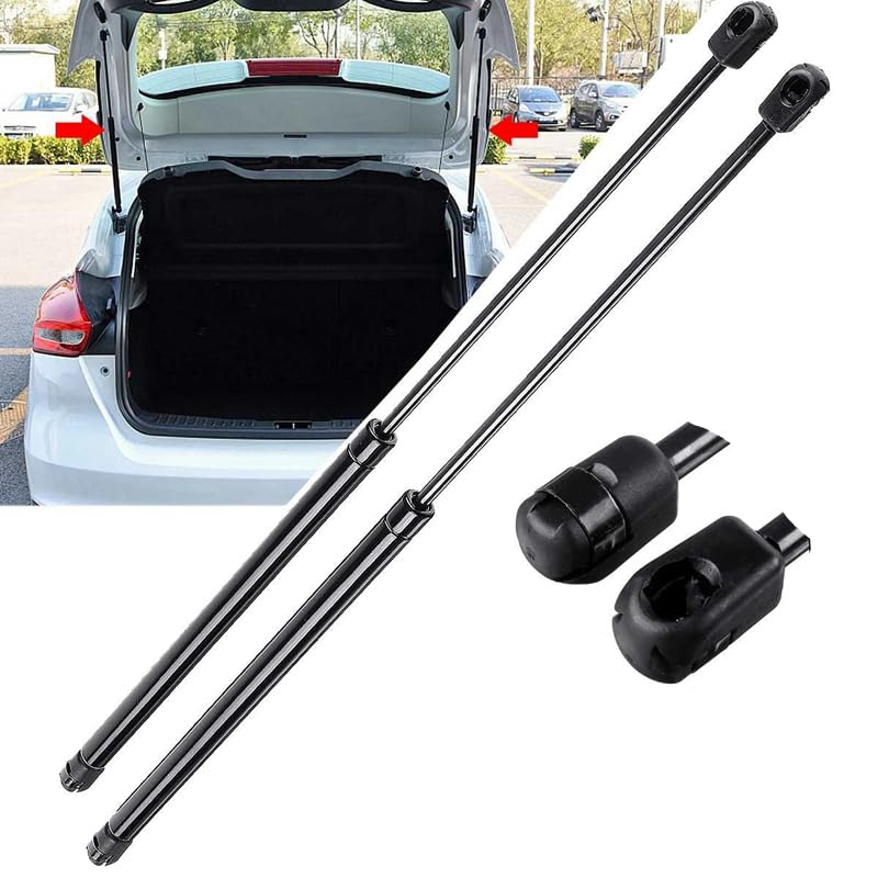 AONNOUS 2X Tailgate Boot Rear Trunk Lift Support Gas Struts for Ford Focus MK3 Mark III Hatchback LW LZ 2011 2012 2013 2014 2015 2016 2017 2018 image number 1