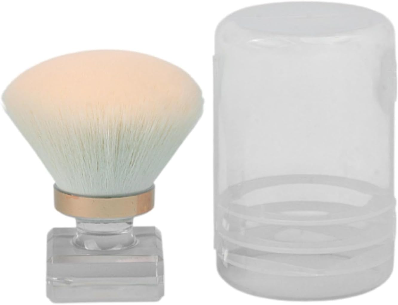 Nail Dust Brush, Soft Brush, Portable, Manicure, Cleaner Kabuki Cleaner Brush, Moving Brush with Dust with Nail Art, Mushroom Head White image number 5