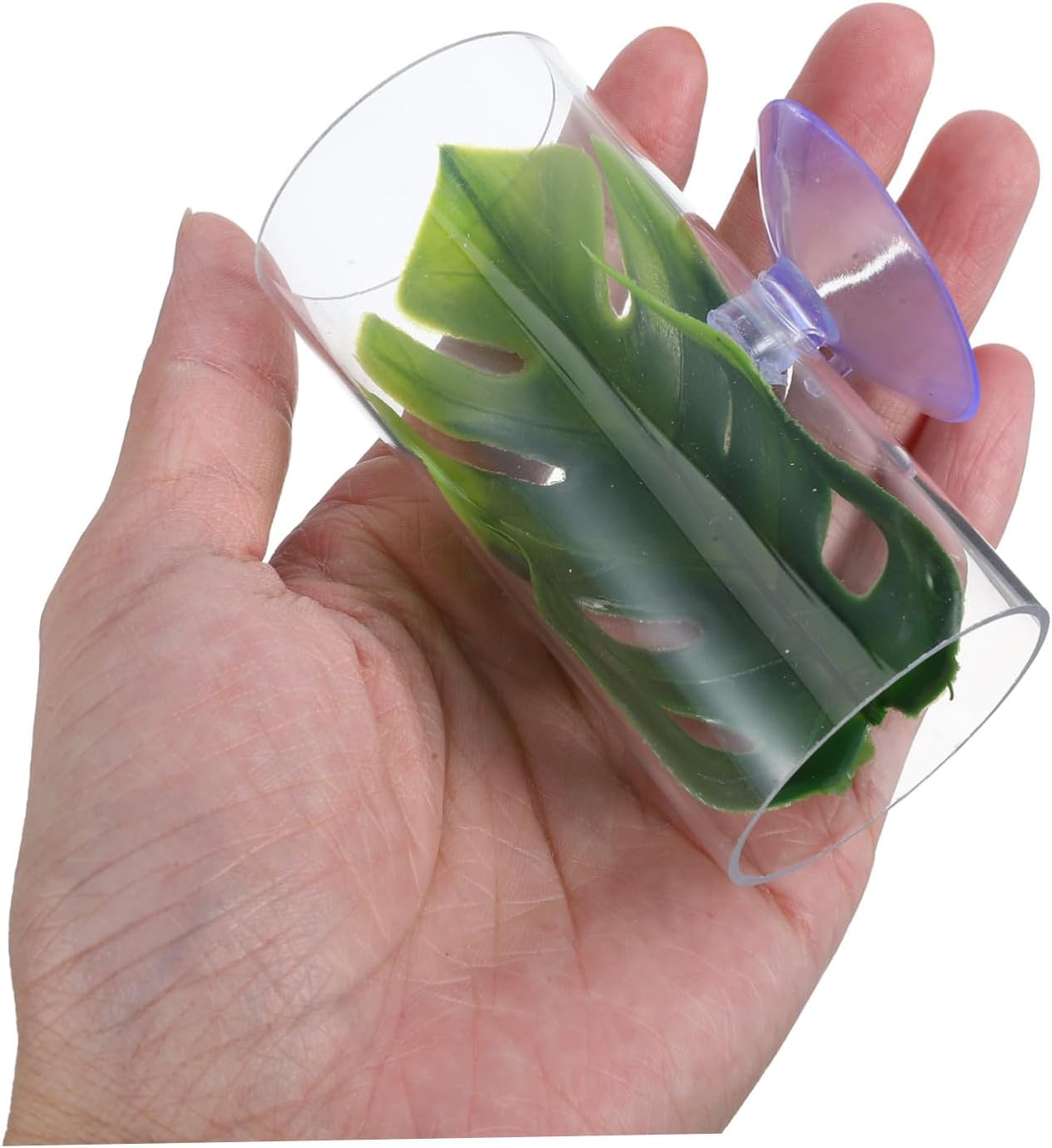 JUMPLAWN Betta Fish Tank Cave Multipurpose Aquarium Rock Cave for Freshwater Pets image number 1