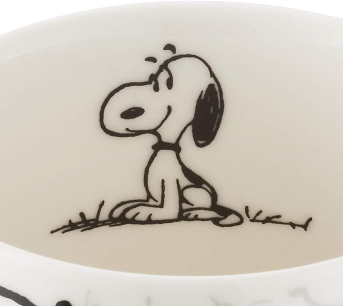 Kaneshotouki 604139 Yamaka Shoten Peanuts Snoopy Mug, Large Capacity Approx. 11.8 Fl Oz (350 Ml), Snoopy Meny, Scandinavian Gift, Miscellaneous Goods, Popular, Ranking, Stylish Gift