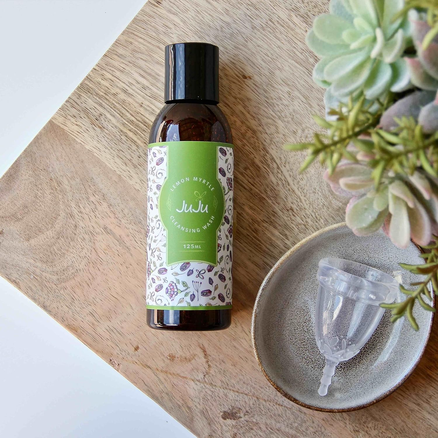 Juju Menstrual Cup Cleansing Wash 125 Ml