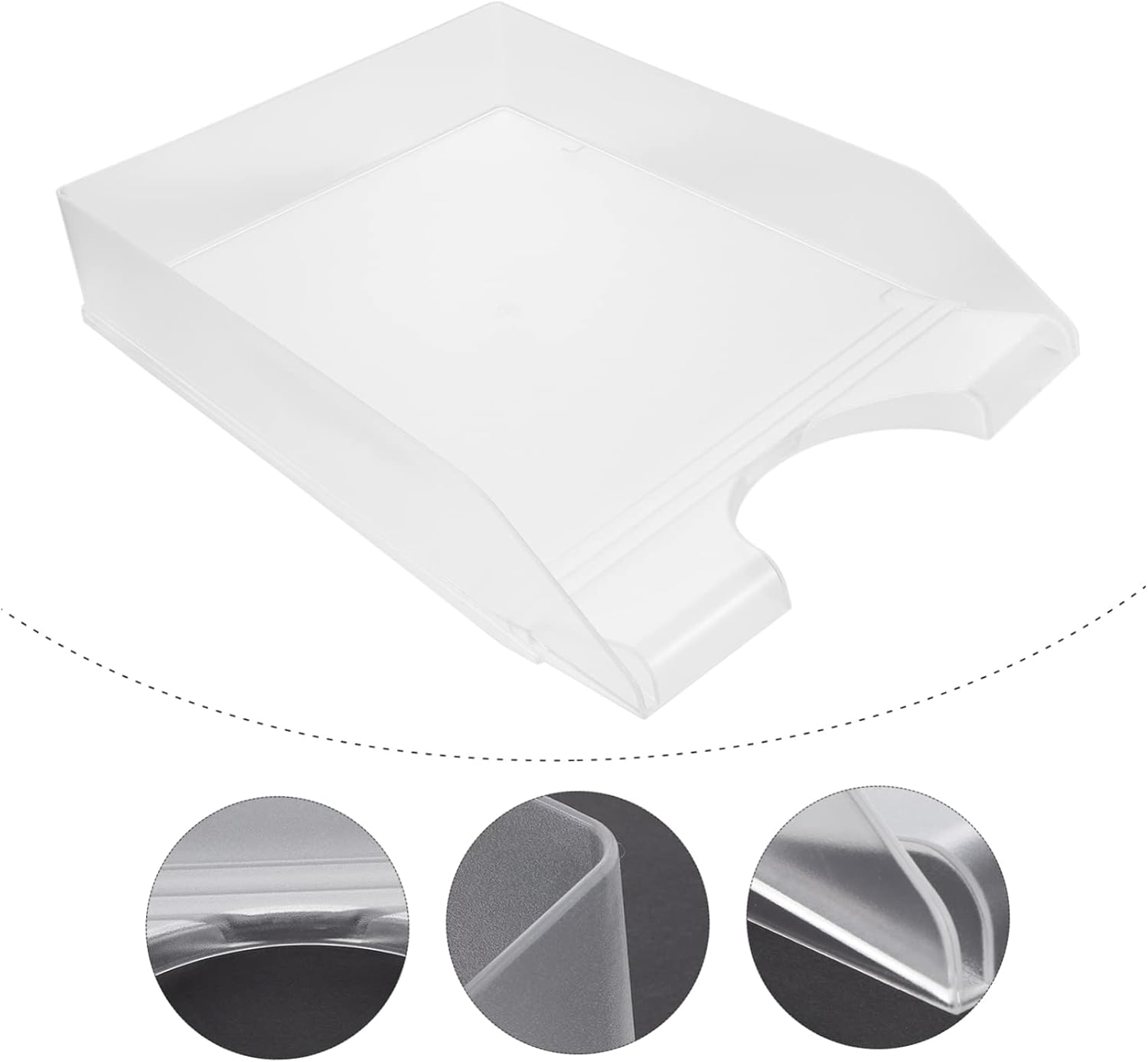 KAILIKETIY Document File Storage Rack Desk Organizers Office Organizer File Holder image number 6