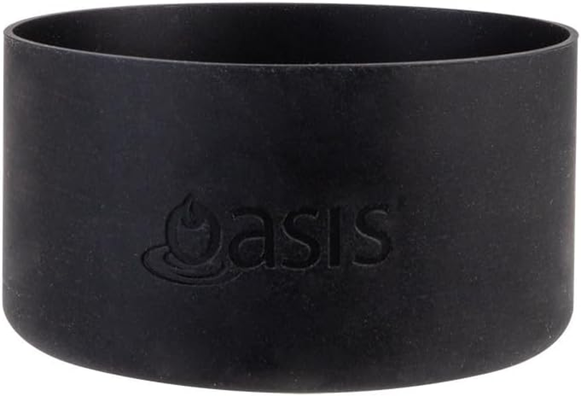 Oasis Silicone Bumper to Fit Challenger Sports Bottle 1.1 Litre - Black