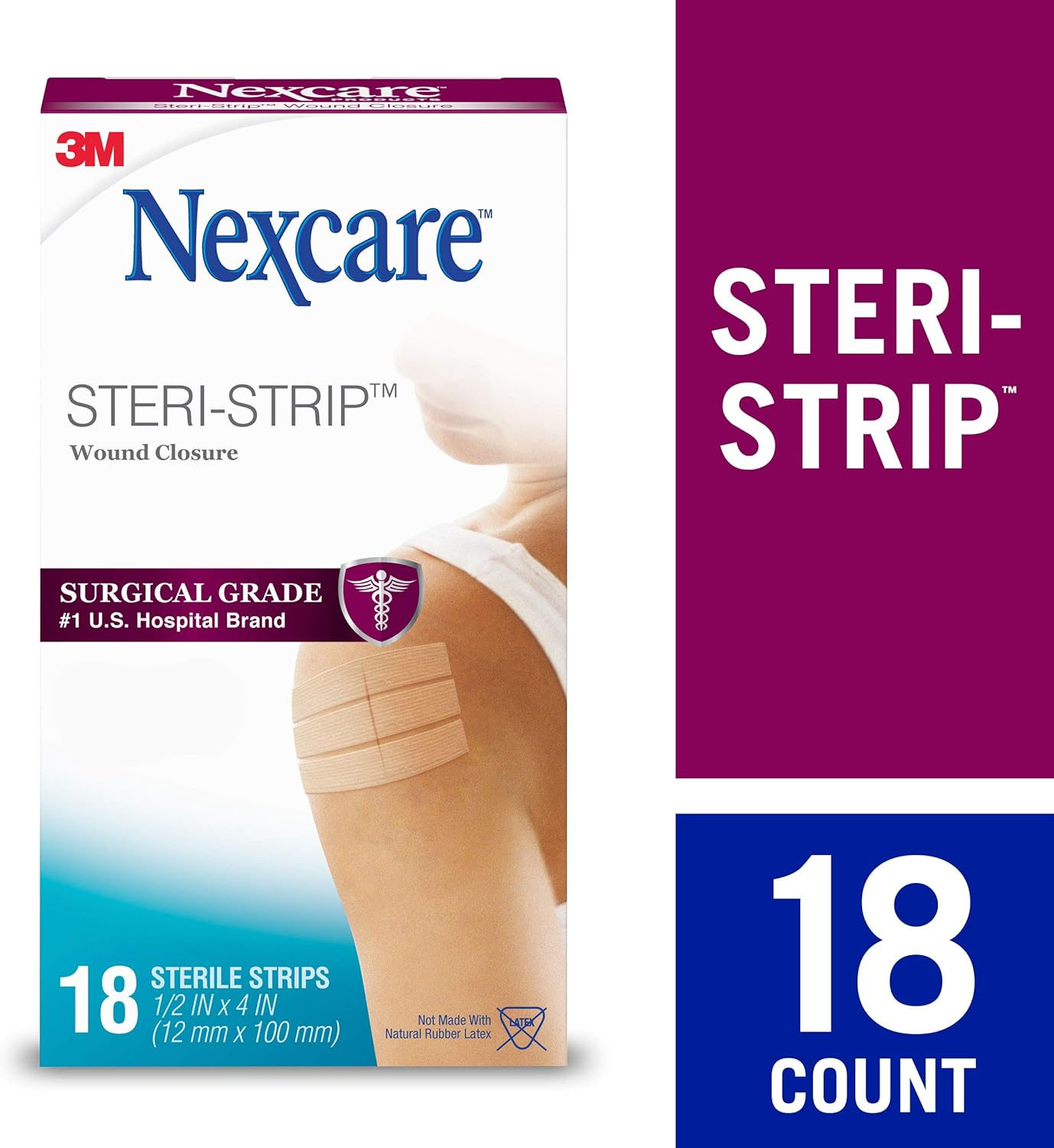 Nexcare Steri-Strip Skin Closure, Tough, 18-Count image number 5