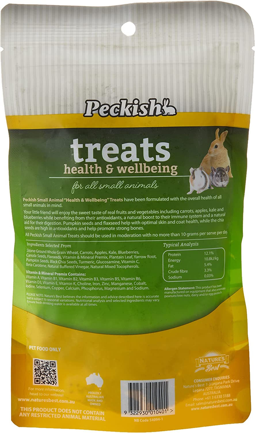 Peckish Health and Wellbeing Treat 200 G (Carton of 6) image number 1