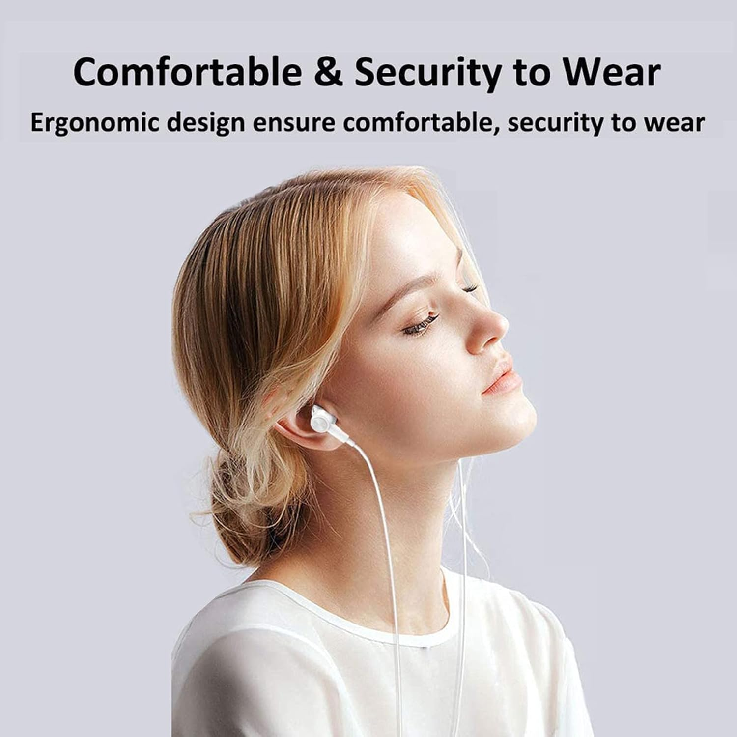 USB C Headphones, In-Ear Type C Earphones, Wired Stereo Earphone with Mic and Volume Control for Huawei P50/P40/P30/Mate 40/Mate 30,Google Pixel 2/3/4/5/Xl,Oneplus, Xia0Mi, Samsung and More image number 6