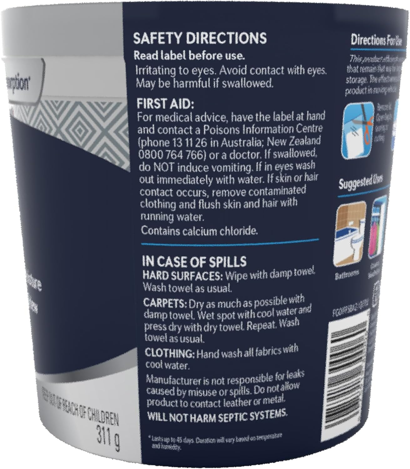 Damprid Refillable Moisture Absorber 311 G image number 4