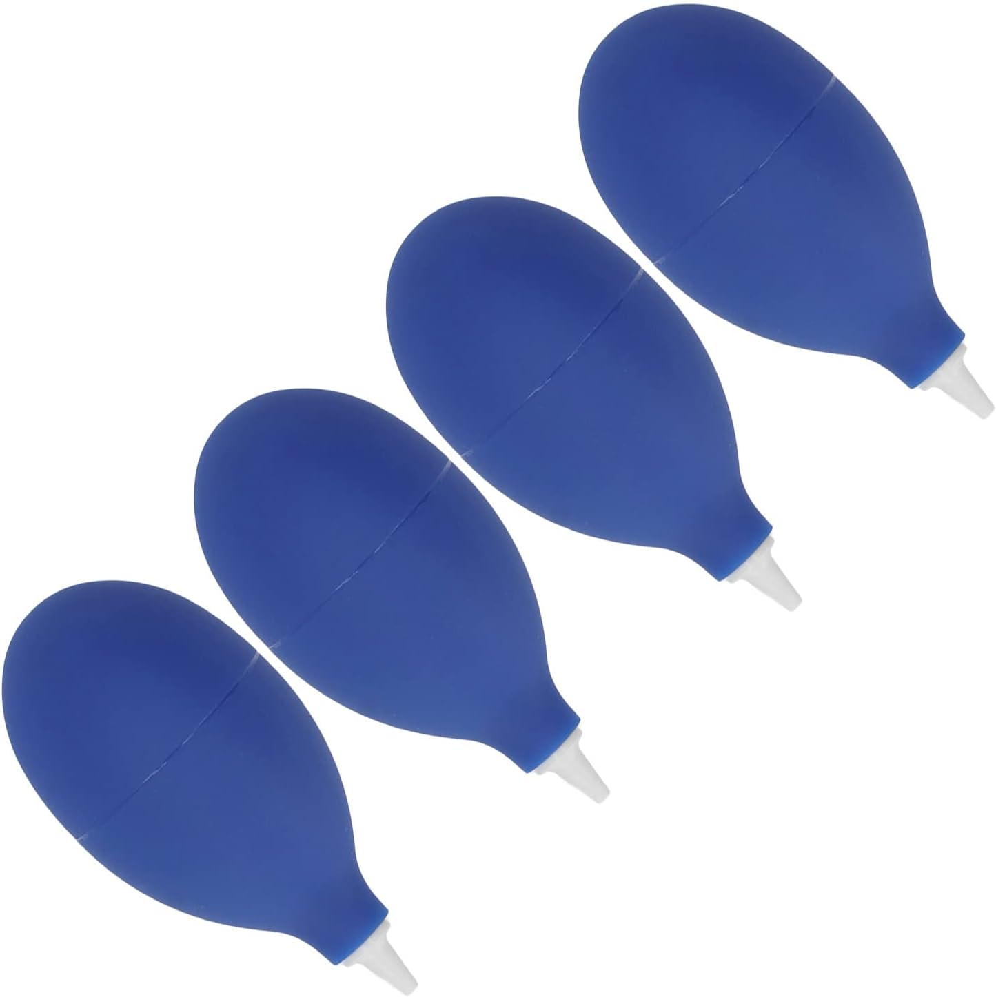 Air Dust Blower Ball, Rubber Pin Valve Blue Dust Blower Ball Small 4Pcs for Camera image number 2