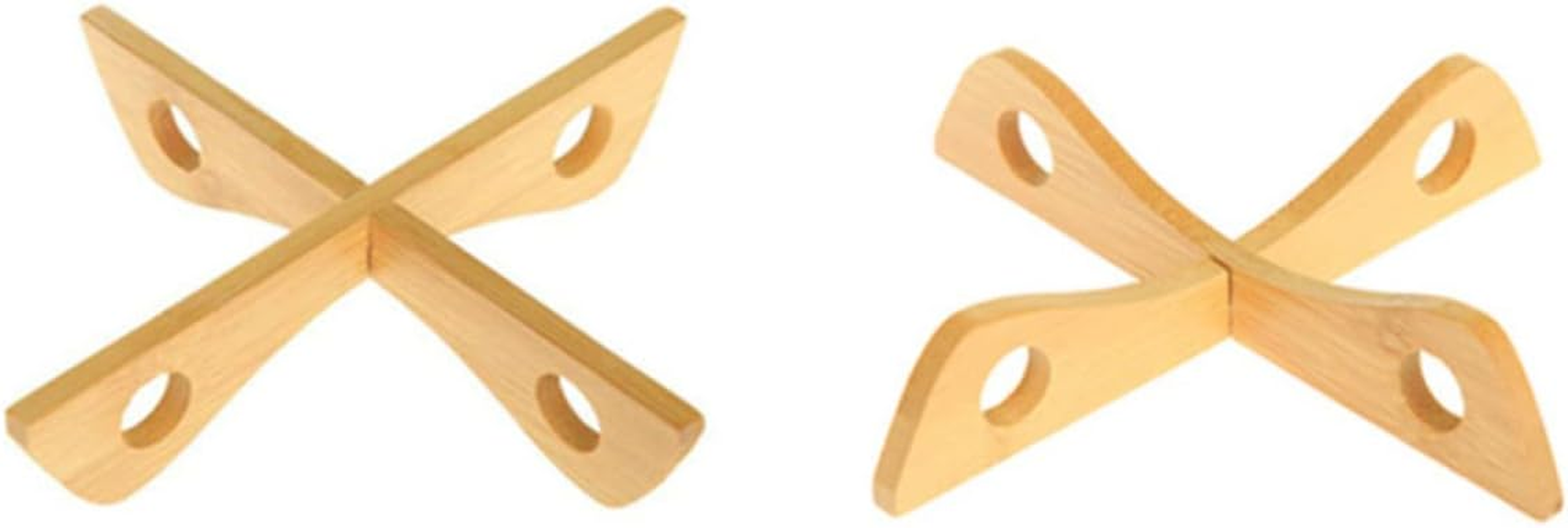 KICHOUSE Insulation Pad for Kitchen Rack Multi-Functional Staggered Design Heat Resistant Table Decor Easy Pots Bowls and Dishes image number 1