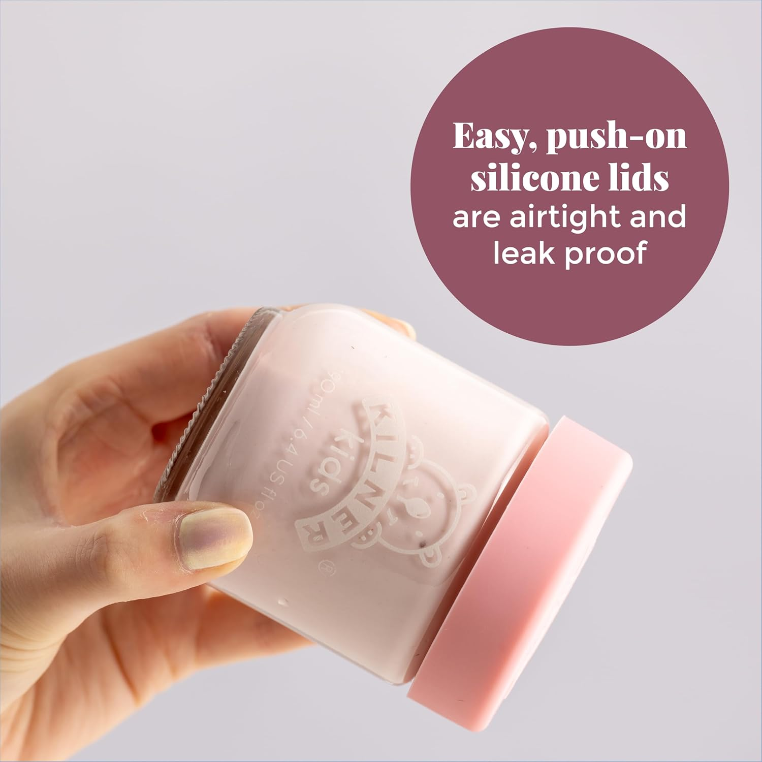 Kilner Kids Jar 6-Pieces Set, 190 Ml Capacity, Multicolour (0025.017) image number 1