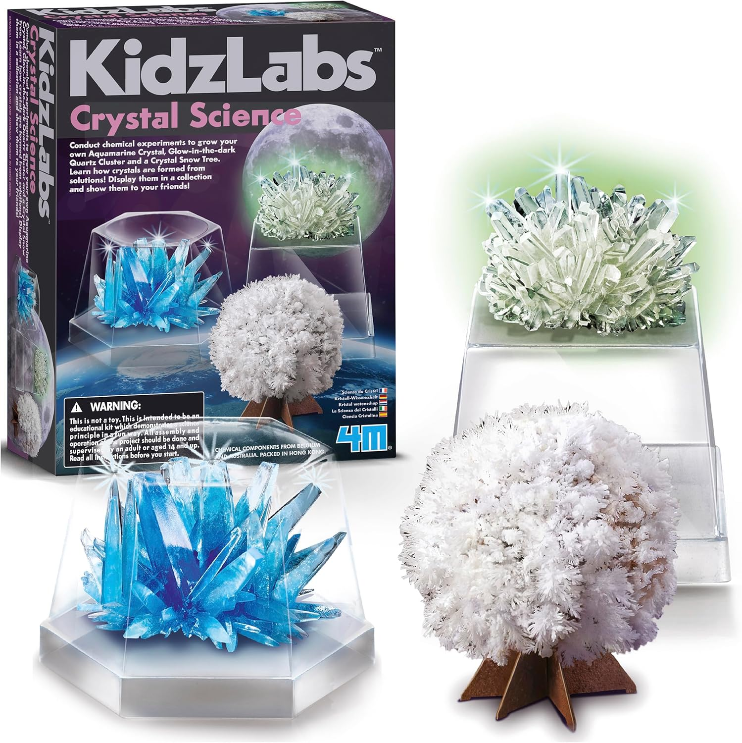 4M FSG3917 Kidzlab Crystal Science image number 6