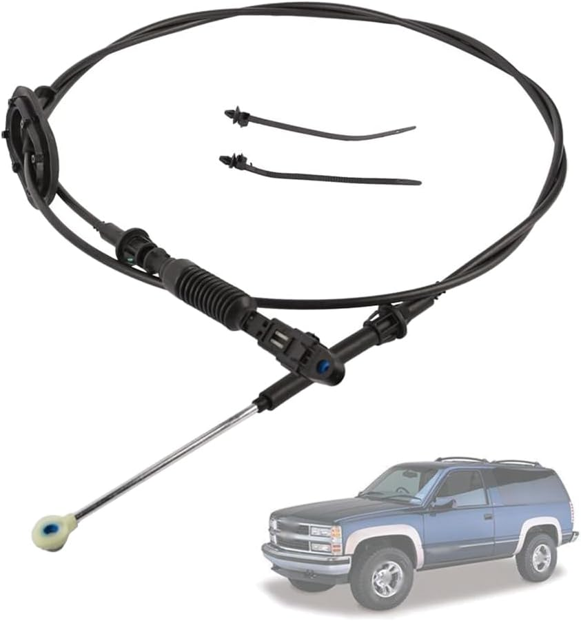 Getfarway Automatic Transmission Gear Shift Cable 15037353 Compatible with 1999-2000 Cadillac Escalade, 1995-1999 GMC Yukon, 1995-2000 for Chevy Silverado 1500/2500/3500, Replace 15037353 905-605 image number 6