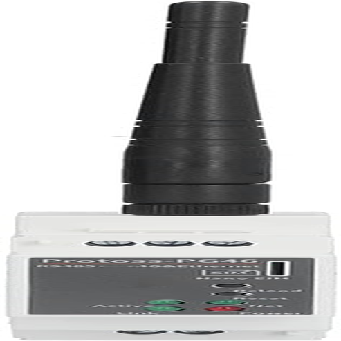 100‑240VAC Ethernet Serial Server RS485 to 4G Rail Mounting VPN APN 5 Mode 13 Frequency, with Antenna and User Manual