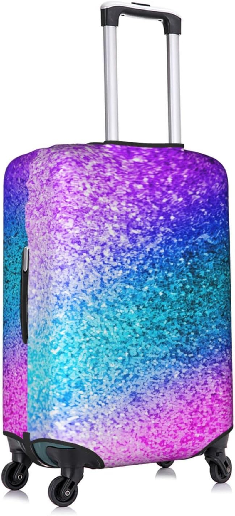 Glitter Sequin Spot Luggage Cover Anti-Scratch Suitcase Protector Fits 18-32 Inch Luggage image number 3
