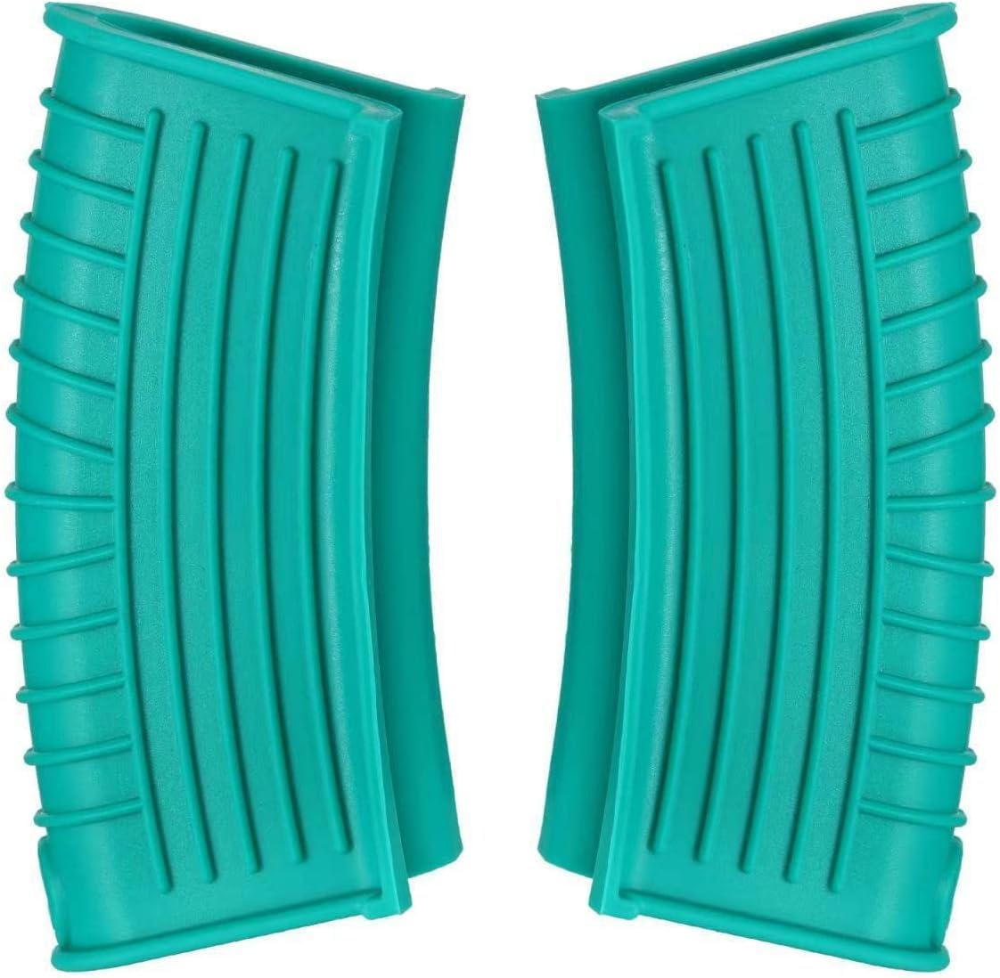 4 Pieces Silicone Hot Tool Holder Heat Resistant Potholder Cookware Handle Non Slip Rubber Pot Holders Handles Grip Covers for Cast Iron Skillet Silicone Cooking Kitchen Suits (Green, One Size) image number 3