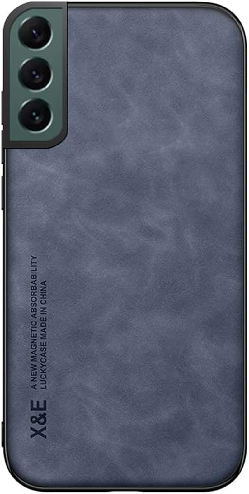 Kepuch Silklike Case for Samsung Galaxy A52 5G - Cover Bumper Built-In Metal Plate for Samsung Galaxy A52 5G - Green image number 3