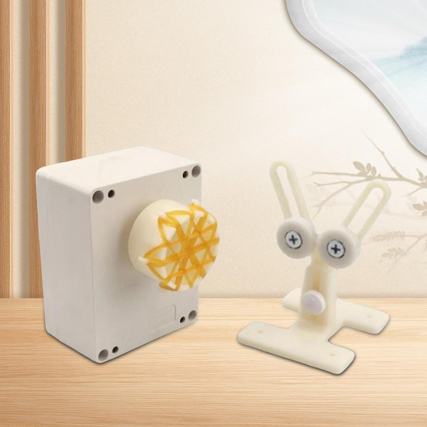 Harayaa Rod Wrapping Rod Building Tool Accs Fixed Rod Portable Repair Rod Fishing Rod Building Machine Fishing Winding Machine Set, B Set image number 4