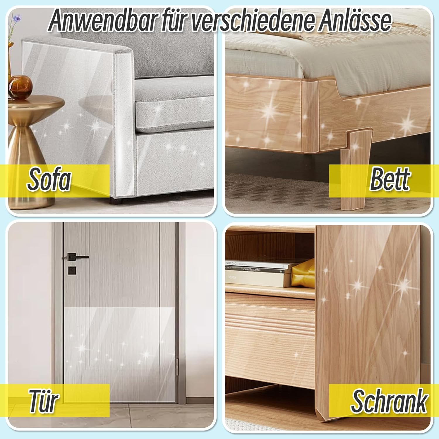 Scratch Protection Sofa Cat Tape (Trumpet) image number 6