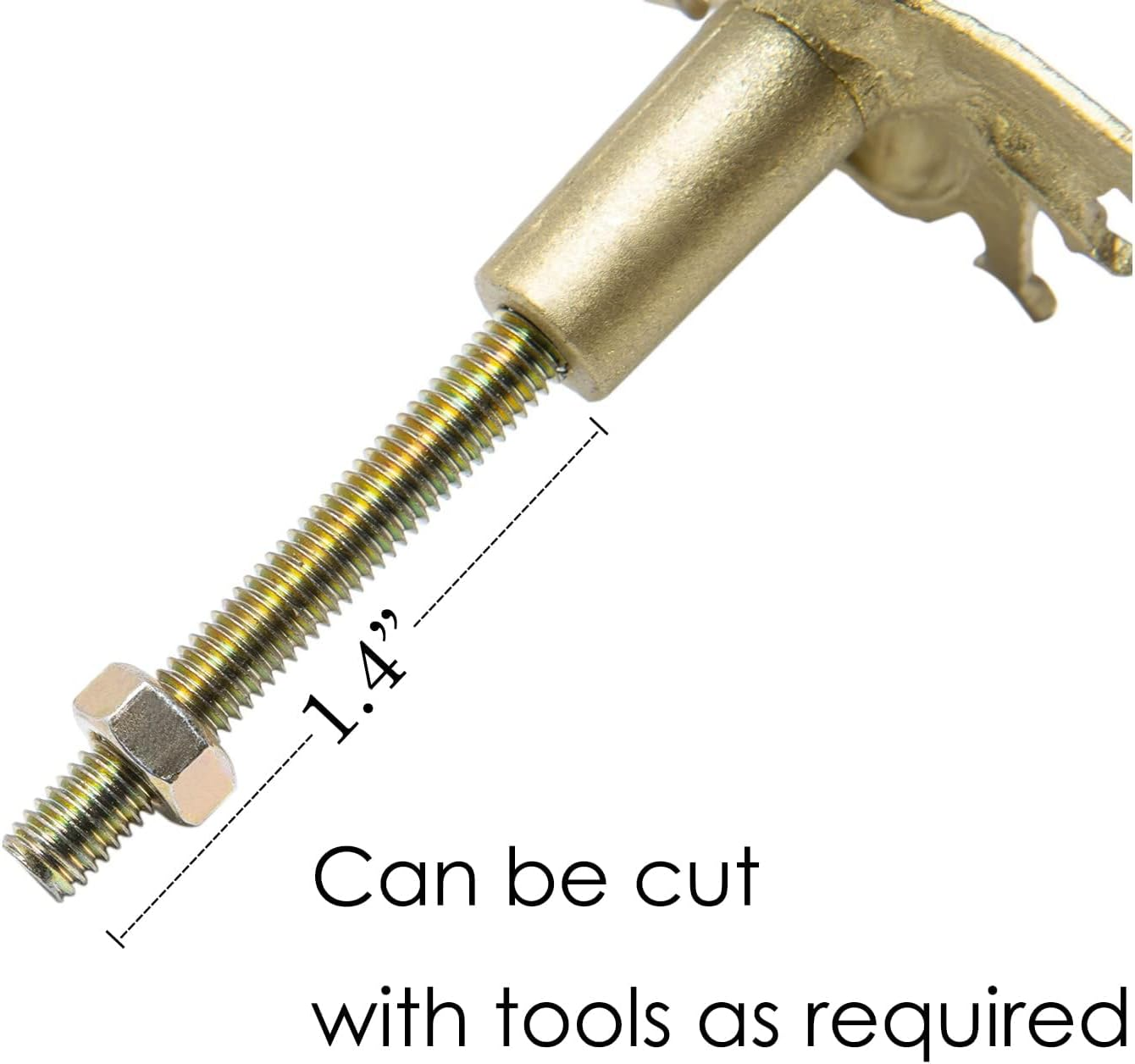 SOFFEE DESIGN Set of 6 Vintage Gold Zinc Cabinet Knobs, Decorative Metal Bee Shape Knobs Pull Handle for Door Cabinet Drawer, Antique Dresser Knobs Home Furniture Handle - Gold image number 6