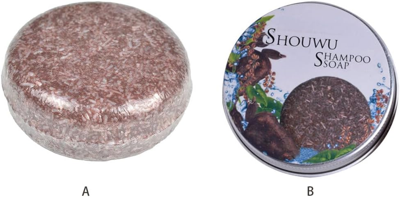 EUIOOVM Hair Volumizing Moisturizing Shampoo Bar - Improve Hair with Nutritional Essence Hair Darkening Shampoo Bar image number 3