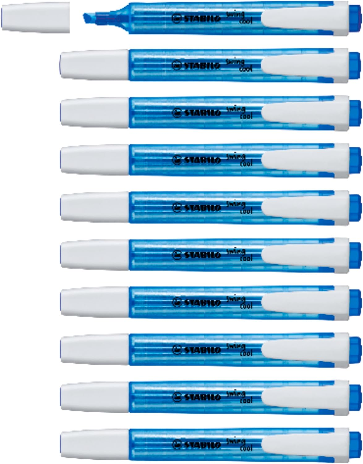 STABILO Swing Cool - Box of 10 - Blue image number 2