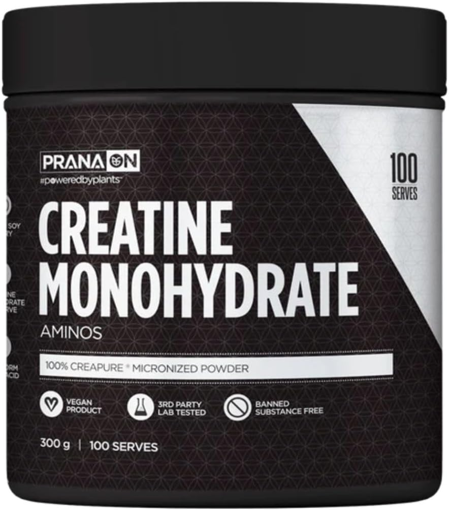 Pranaon Amino Creatine Monohydrate Muscle Power 300 G image number 1