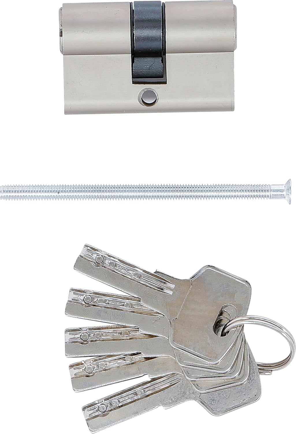 BGS DIY 85246 | Security Lock Cylinder | 50 Mm | 25/25 Mm