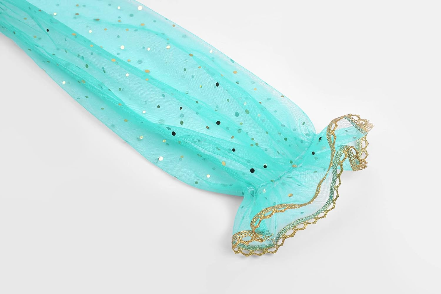 Relibeauty Princess Toddle Costumes for Girls Arabian Long Sleeves Dress up Holloween Party Birthday Whithcollar and Crown image number 6