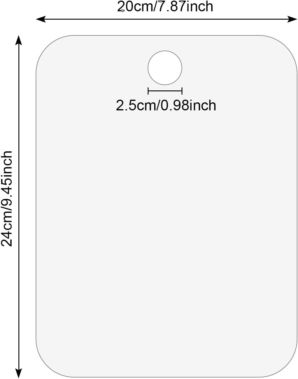 Shaving Mirror, Shatterproof Shower Mirror, Unbreakable Makeup Travel Camping Shaving Mirrors, Fog Free Wall Hanging Bathroom Shower Mirror for Shaving, Make-Up, Skin Care image number 1