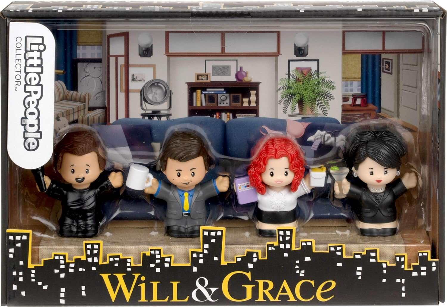 Fisher-Price Little People Collector Will and Grace image number 1