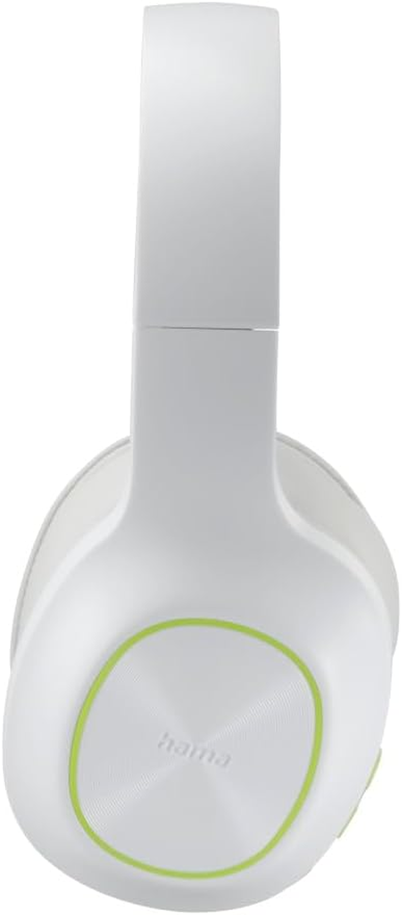 Hama Spirit Calypso II Over-Ear Wireless Headphones with 60 Hours Battery, Extra Bass, Multipoint Connection, Voice Assistant Compatibility, Foldable, White image number 3