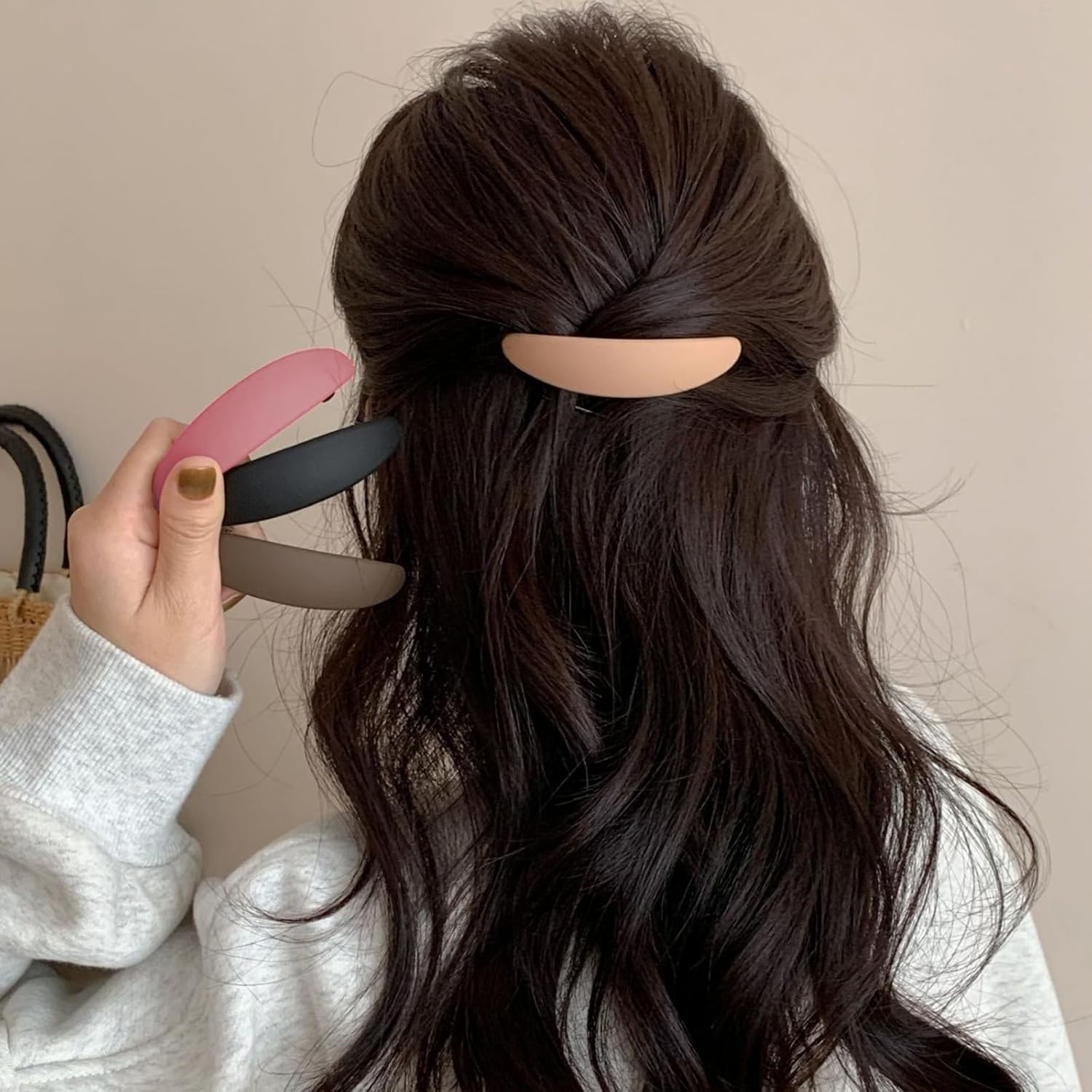 BSITSSS 6 Pieces Hair Barrettes for Women, Barrette Hair Clips Retro Classic, French Design Barrette Hair Clip, Hair Clasps Elegant, Hair Clips & Barrettes Accessories for Fine Medium Thick Hair image number 6